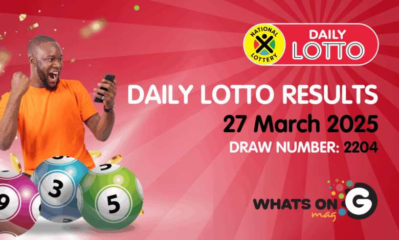 daily lotto results