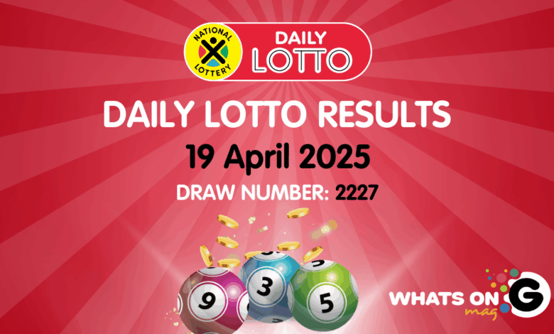 Daily Lotto results