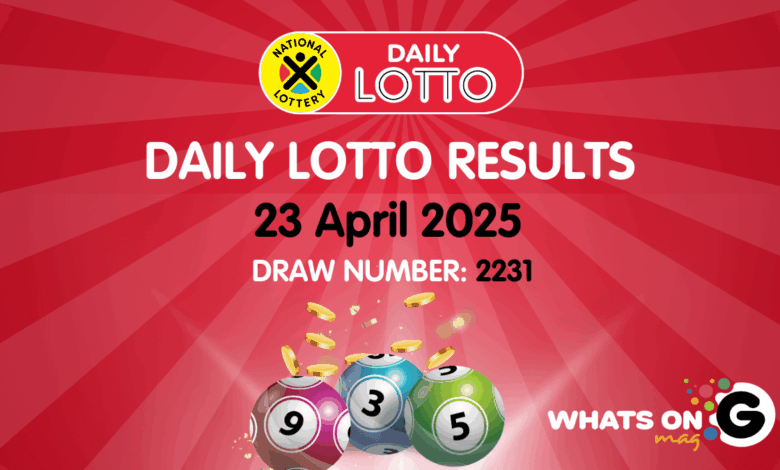 Daily lotto results