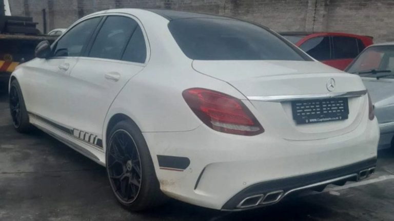Gauteng Traffic Police Recover Hijacked Mercedes Benz C200 in Crystal Park, Ekurhuleni