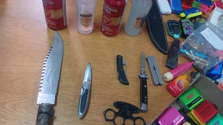 Contraband found at Hoërskool De Anker, Brakpan High school
