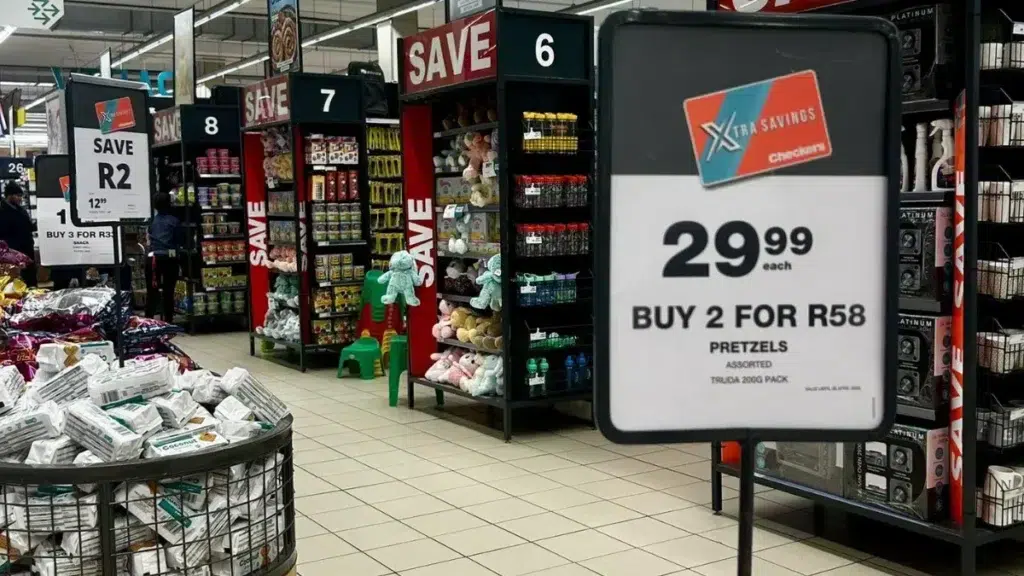 Inside a Checkers store