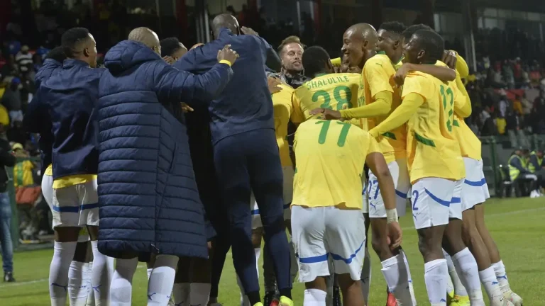 Rampant Mamelodi Sundowns Seal Eighth Straight League Title with 3-0 Win Over Chippa
