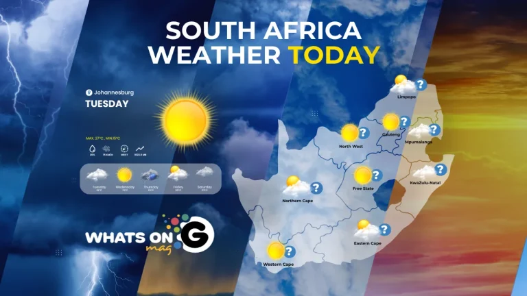 Today's Weather Forecast - Tuesday