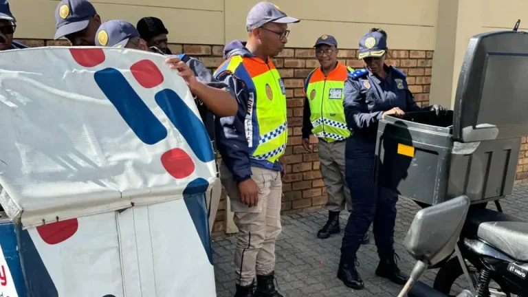 JMPD Arrests 10 Foreign Nationals, Impounds 15 Delivery Bikes