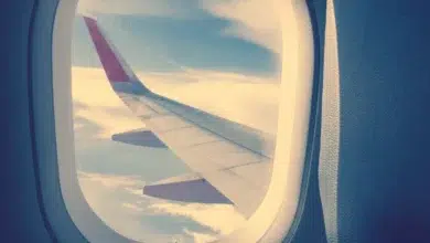 airplane window
