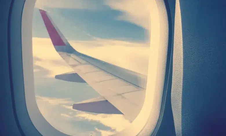airplane window