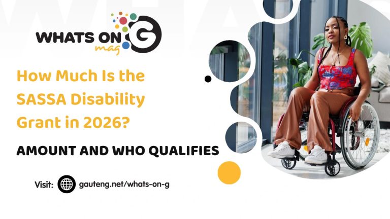 How much is the SASSA Disability Grant in 2026: amount and who qualifies