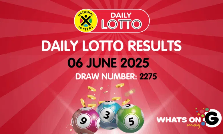 Daily lotto results