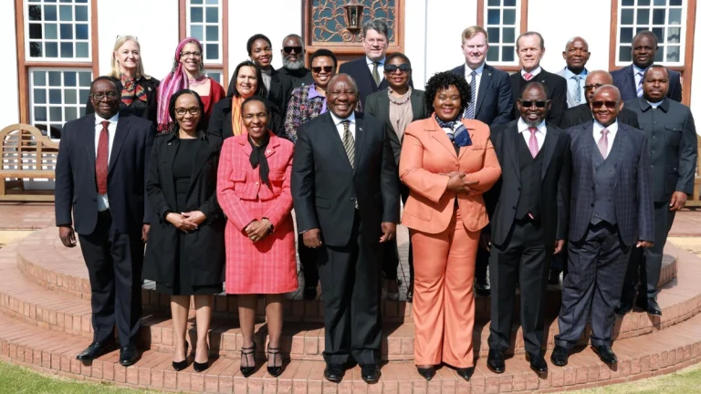 President Ramaphosa Meets Judiciary to Strengthen South Africa's Justice System
