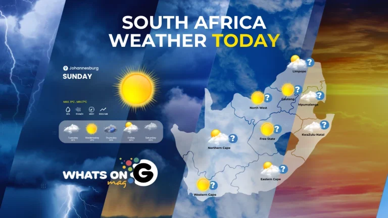 Today’s Weather Forecast, SUNDAY - Whats On G - Weather Centre