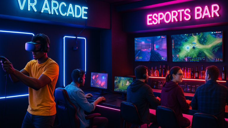 New Gaming Lounges: VR Arcades and Esports Bars Opening in Joburg