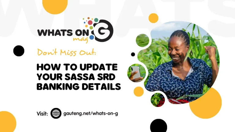 SASSA Banking Details