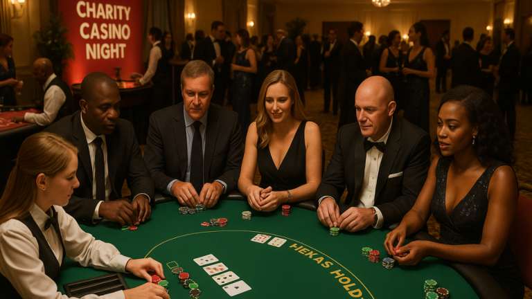 Charity Casino Nights and Poker Events in Gauteng