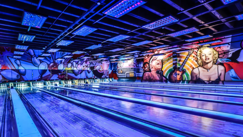 Bowling at the Fun Company