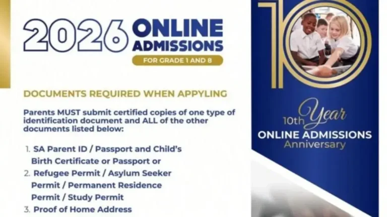 Gauteng School Admissions 2026: Required Documents and Key Dates