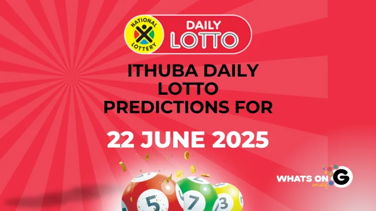 Ithuba Daily Lotto Predictions for 22/06/2025