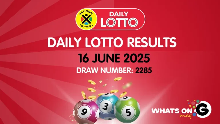 Ithuba Daily Lotto Results for 16/06/2025