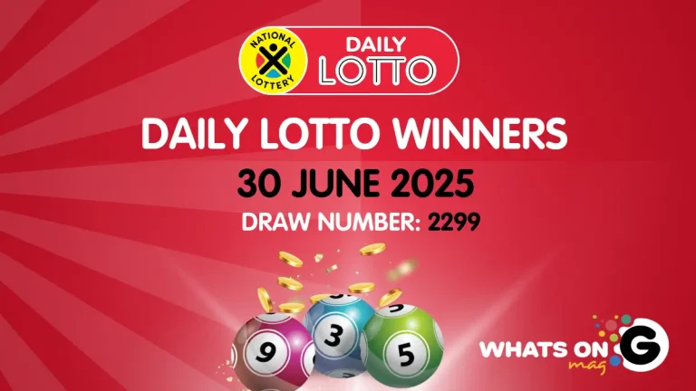 Ithuba Daily Lotto Results for 30/06/2025