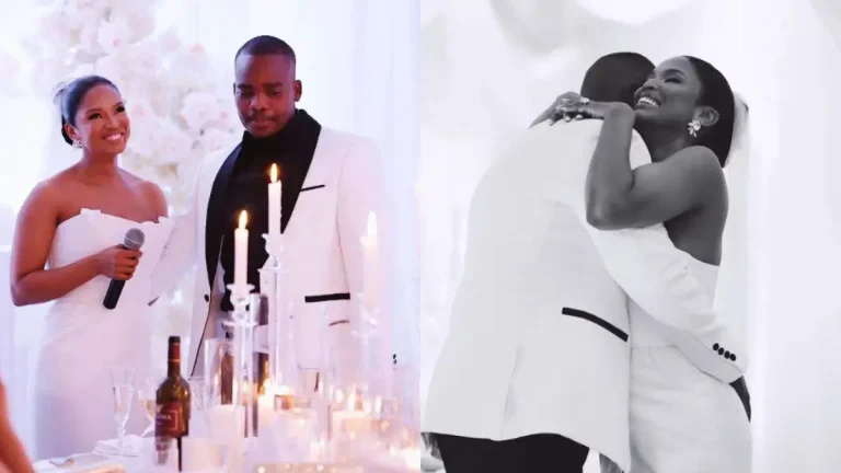 Ayanda Thabethe Weds in Romantic Ceremony – See the Highlights