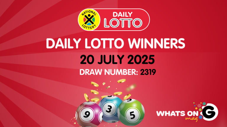 Congratulations to the Daily Lotto Winners for 20 July 2025