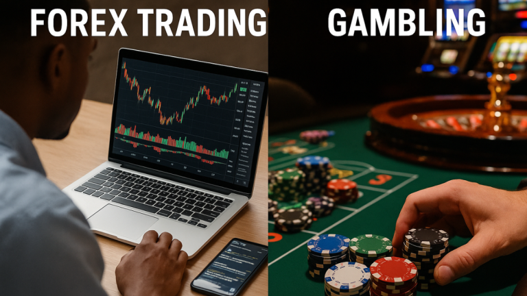 Forex Trading vs. Gambling: Key Differences Every Gauteng Trader Should Understand