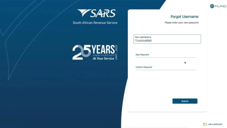 Forgot Your SARS Password? Here's How to Reset It Without Visiting a Branch