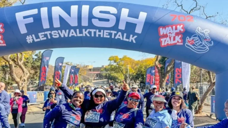 Gauteng’s MEC for Health Participates in Annual 702 Walk the Talk