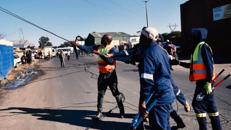 Illegal Connections Exposed: City Power’s Action in Crown Informal Settlements