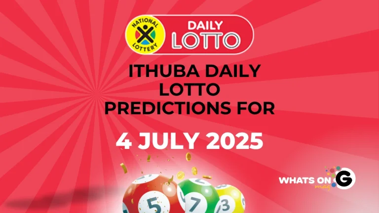 Ithuba Daily Lotto Predictions For 04/07/2025
