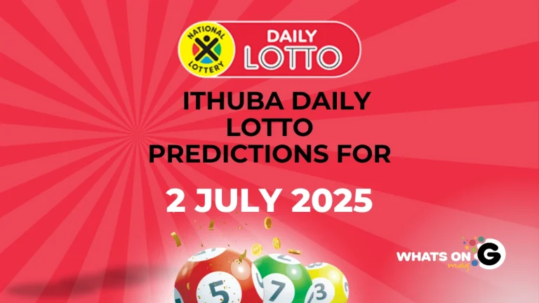 Ithuba Daily Lotto Predictions for Wednesday, 02/07/2025