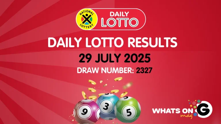 Ithuba Daily Lotto Results for 29/07/2025