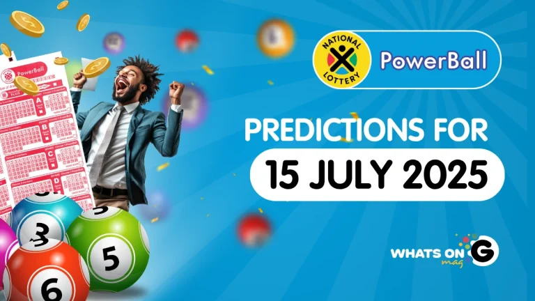 Ithuba Powerball Predictions For 15/07/2025