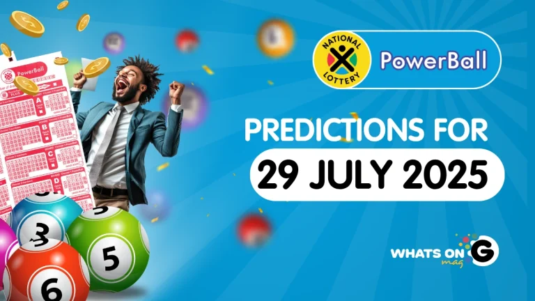 Ithuba Powerball Predictions For 29/07/2025