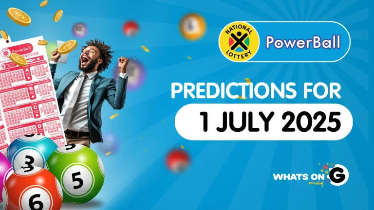 Ithuba Powerball Predictions For Tuesday, 01/07/2025