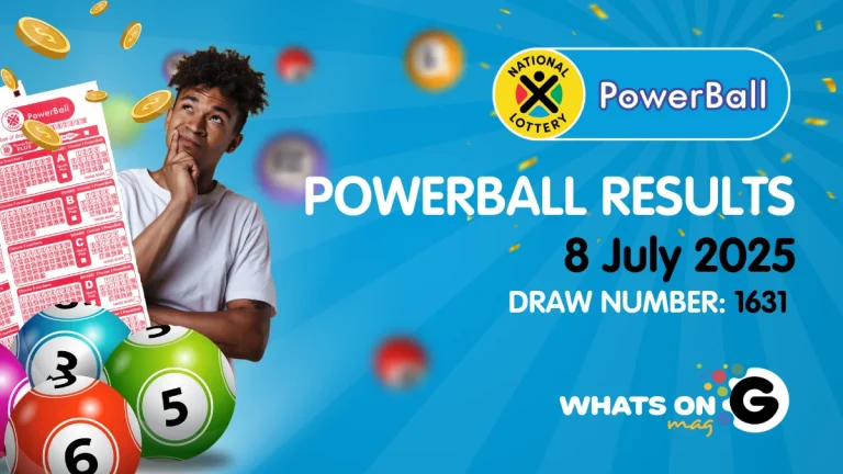 Ithuba Powerball Results for 08/07/2025