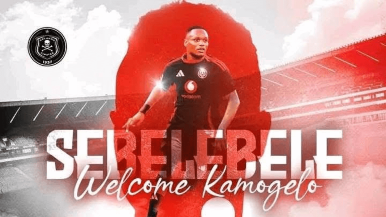 Orlando Pirates Complete Kamogelo Sebelebele Signing