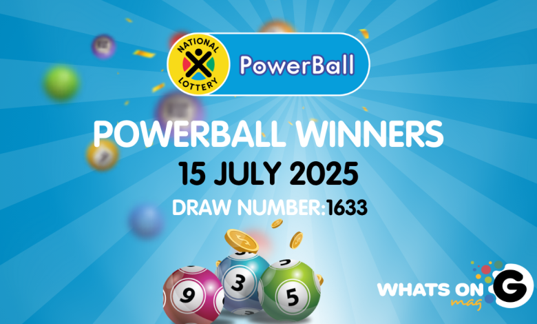 POWERBALL RESULTS: Congratulations to the Powerball Winners for 15/07/2025