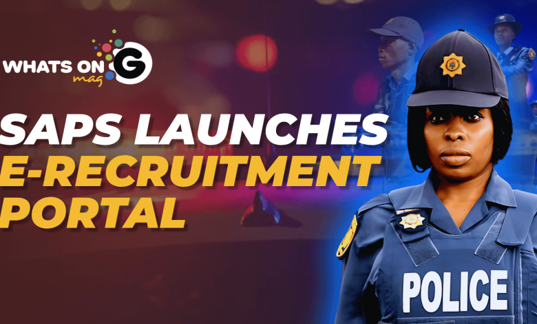 SAPS e-Recruitment Portal Registration Guide