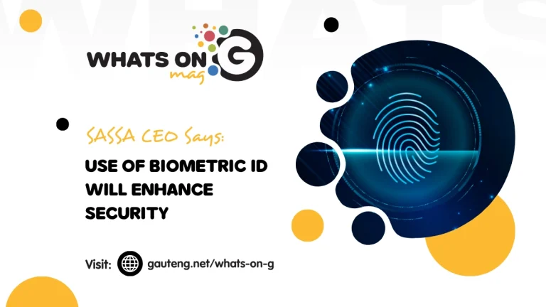SASSA CEO Says Use of Biometric ID Will Enhance Security