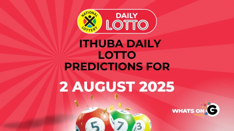 Ithuba Daily Lotto Predictions for 02/08/2025
