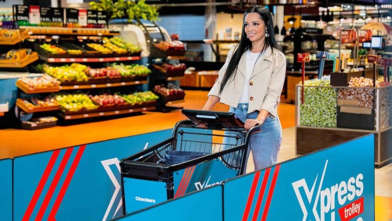Checkers Launches SA’s First Smart Trolley with Built-in Scanner & Automated Checkout