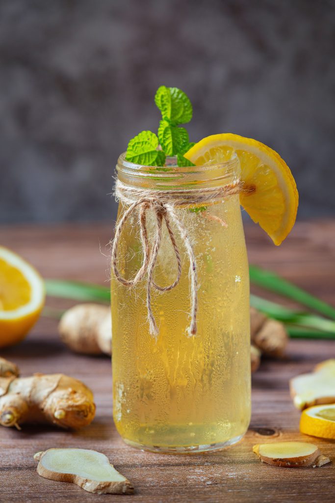 Honey lemon ginger juice food and beverage products from ginger extract - Freepik jcomp