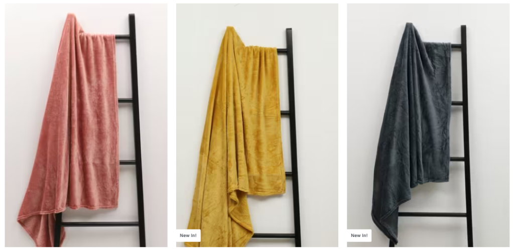 Cozy Plush Woven Flannel Blanket