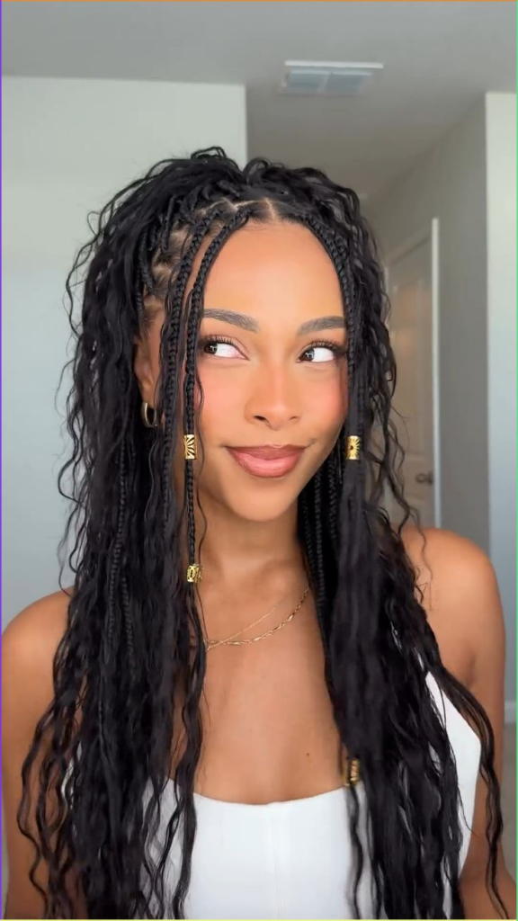 Gauteng News Image The Half-Up Half-Down Ponytail