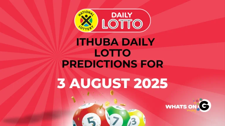 Ithuba Daily Lotto Predictions for 03/08/2025