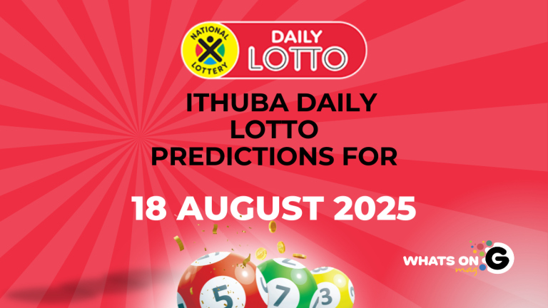 Ithuba Daily Lotto Predictions for 18 August 2025