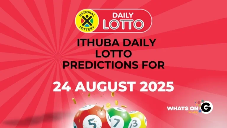 Ithuba Daily Lotto Predictions for 24/08/2025