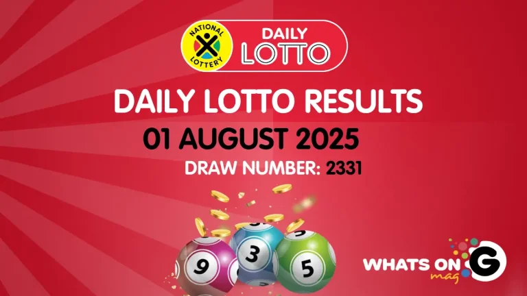 Ithuba Daily Lotto Results for 01/08/2025