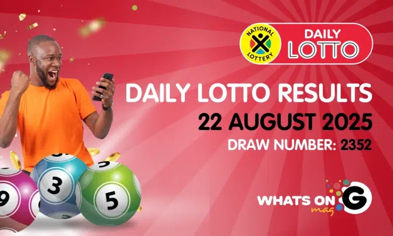 Ithuba Daily Lotto Results for 22/08/2025